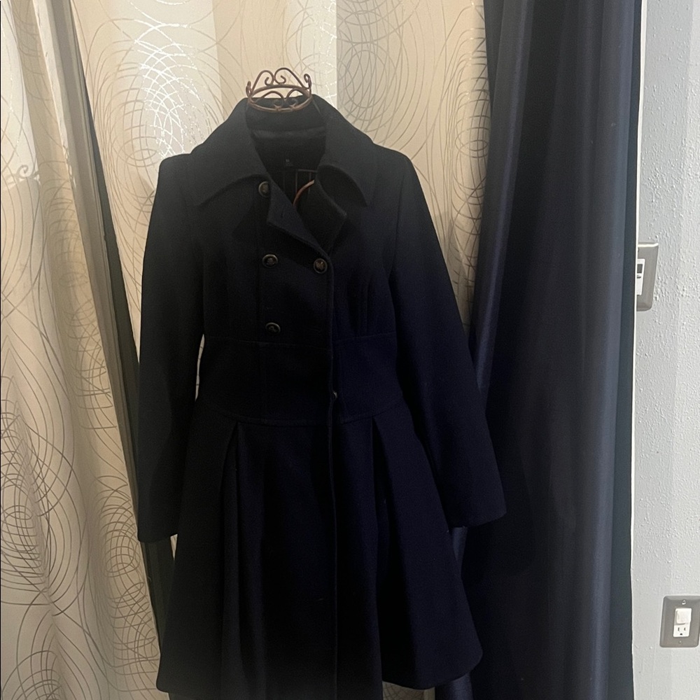 Mossimo Supply Co. Navy Trench Coat